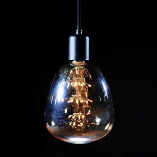 비츠온 LED 에디슨 눈꽃 램프 전구 ST140 1.8W I46835
