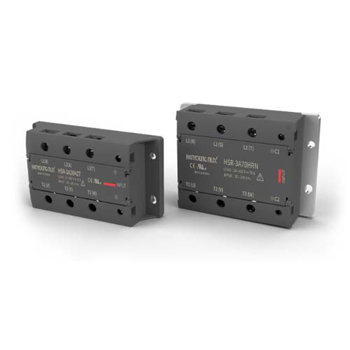 한영넉스 슬림형 HSR-3D40HZN 삼상 분리형 고압용 SSR 무접점릴레이 HSR-3D404Z 대체