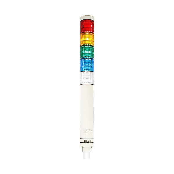 한영넉스 STL040-F-C51-5-L 5단 점등 점멸 부저 전용 DC/AC 24V LED 사인타워