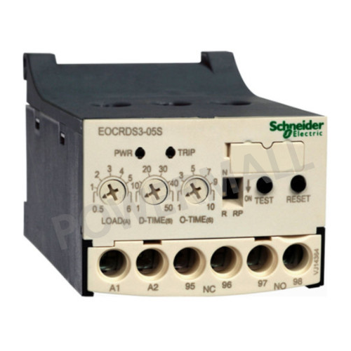 슈나이더 전자식 과부하 계전기 EOCR-DS3-05S 조작전압 AC/DC 24~240V