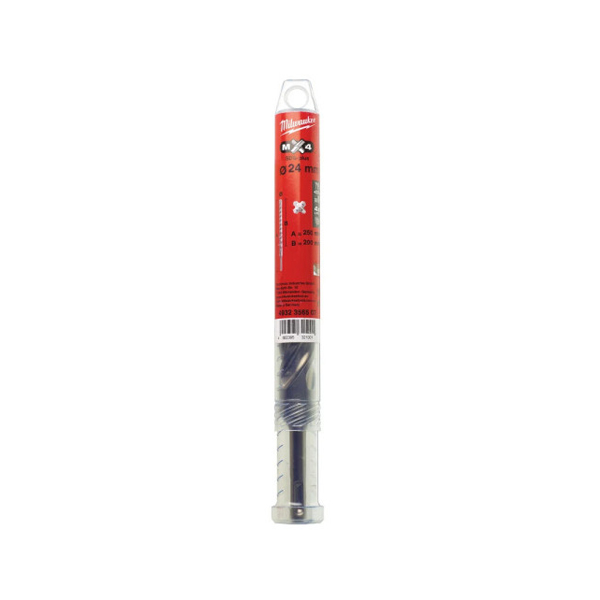 밀워키 SDS+ 4날 드릴비트 24x250mm Gen2 129305834 I457317