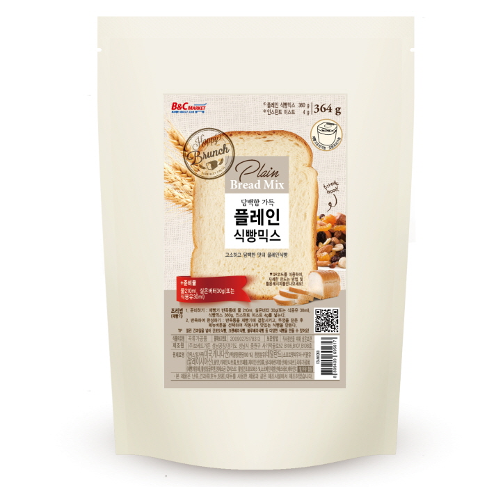 [브레드가든] 플레인식빵믹스(364g)