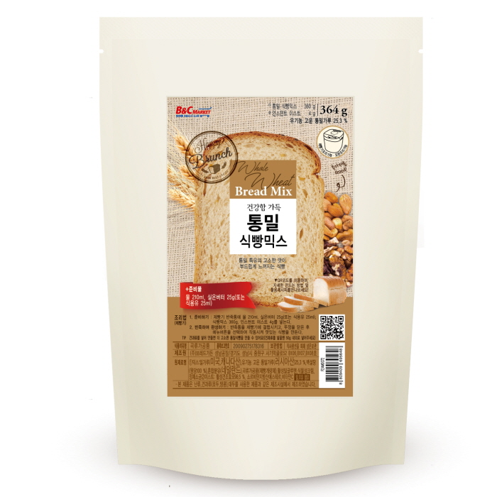 [브레드가든] 통밀식빵믹스(364g)