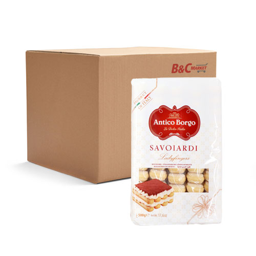 [Bonomi]사보이아르디 레이디핑거 핑거쿠키(500g) x1박스(10개)