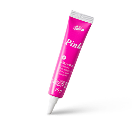 [브레드가든] 안전한 식용색소(핑크/튜브형 아이싱칼라) 25g