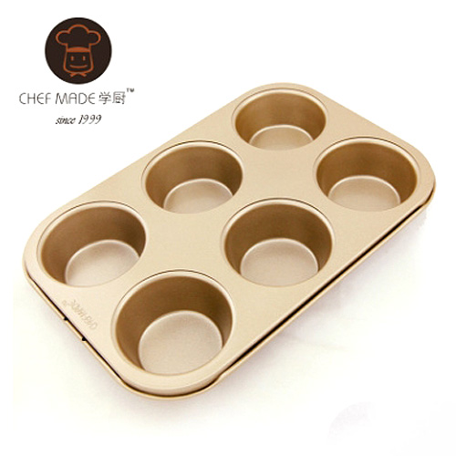 [쉐프메이드] 프리미엄 머핀틀(6구)