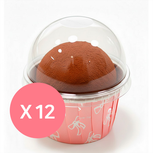 [팬리스]베이킹컵 SET(48mm/12개입/핑크타이/중)
