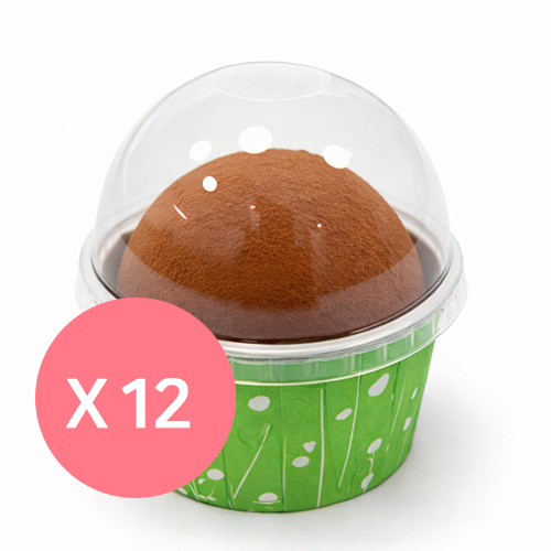 [팬리스]베이킹컵 SET(48mm/12개입/클로버그린/중)