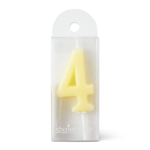  숫자초 4 (numeric candle)
