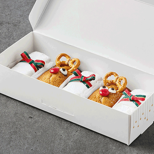 [코지아트]구움과자박스(5개입/크리스마스 한정)