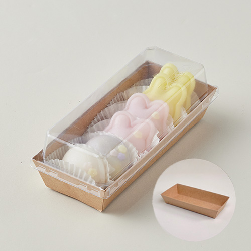 직사각샌드위치용기(크라프트/165*60/50개입)