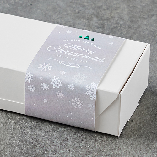 [코지아트]크리스마스 띠지(실버샤인/100개입)