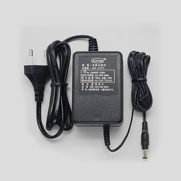 AC 24V 700mA CCTV 수중모터 충전기 교류 어댑터 안전사
