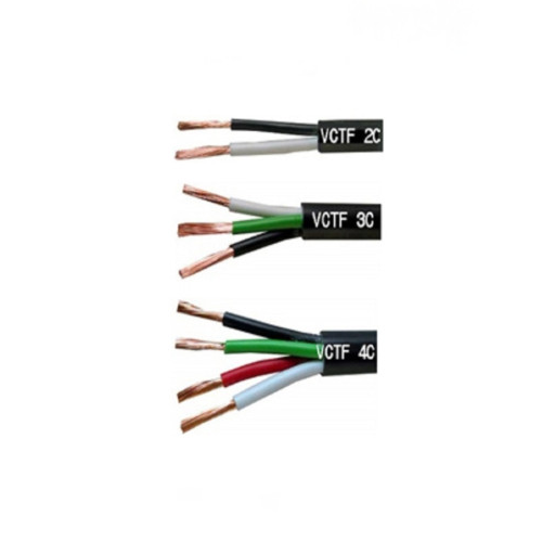 VCTF 0.75SQ 2~4C 파워코드선 연선 부드러운 전선 전기선 1M단위 절단 판매