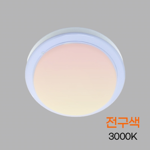 LED 그린티 원형 직부등 스마트 15W 전구색 I393459