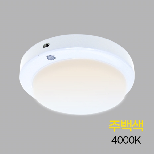LED 그린티 원형 센서등 스마트 15W 마이콤센서 주백색 I393463