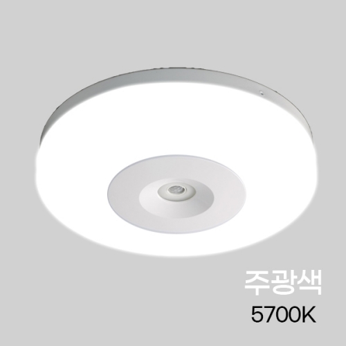 LED 그린티 원형 비상 센서등 프리미엄 고효율 20W 마이콤센서 주광색 I393477