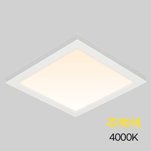 비츠온 LED 엣지 사각 직부등 254mm(10인치) 20W 주백색 I438554