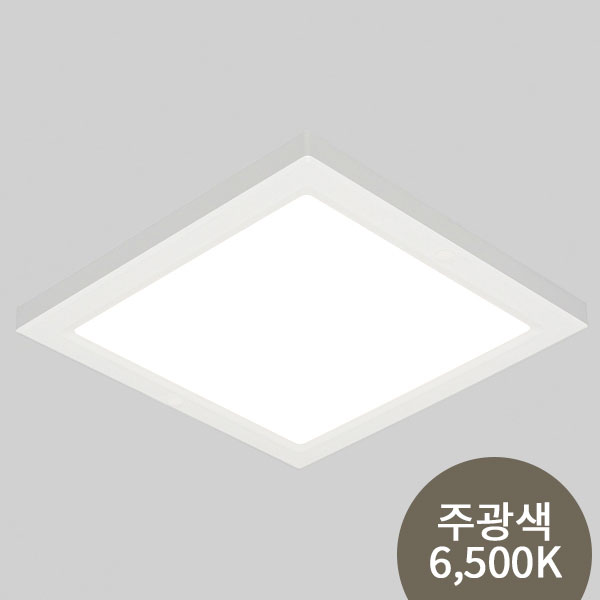 비츠온 254mm(10인치) 20W 주광색 사각 LED 직부등 엣지 I438553