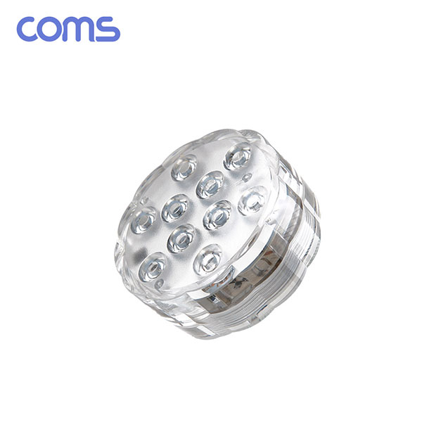 컴스 원격제어 16가지 색상 BB600 LED 수중등 완벽방수 수영장 어항 조명 I388977