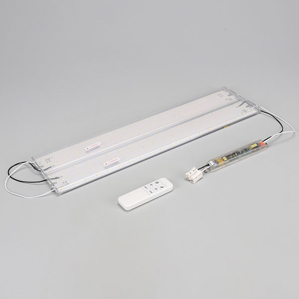 룸인 스마트 50W 밝기조절 사각 PCB+안정기 주광색 LED 모듈 방등용 55대체 리모컨타입 I376497