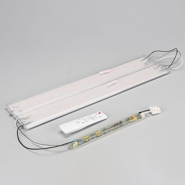 룸인 스마트 50W 밝기조절 색상변환 사각 PCB+안정기 LED 모듈 방등용 55대체 리모컨타입 I376499