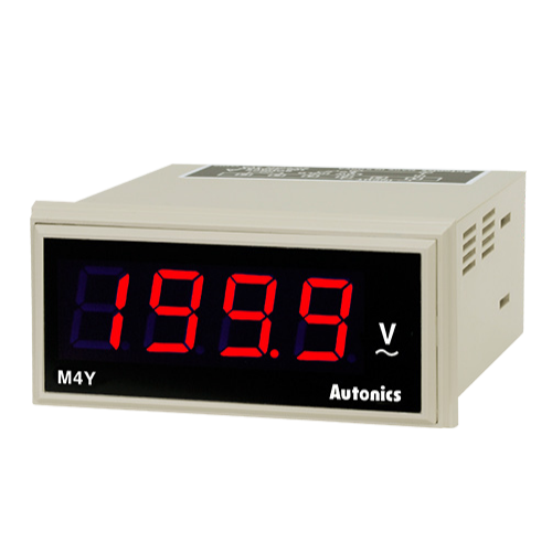 오토닉스 M4Y-AV-4 전압측정용 디지털 판넬메타 전압계