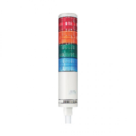 한영넉스 STL060-F-C51-4-L 4단 점등 점멸 부저 DC/AC24V LED 사인타워