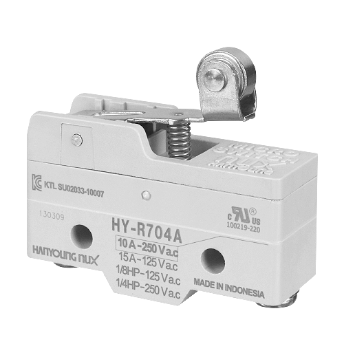 한영넉스 HY-R704A 단로라 힌지로라단레버형 마이크로 스위치
