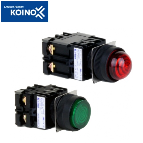 KOINO 건흥전기 KH-2203L-3 230V LED 트랜스포머 부착형 조광램프 스위치 모음 22파이