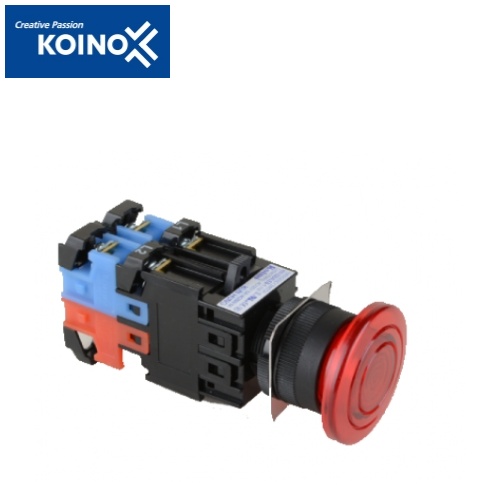 KOINO 건흥전기 KH-2204LEB-1 전압 V110 LED 트랜스포머 부착형 조광 누름 버튼 스위치 22파이