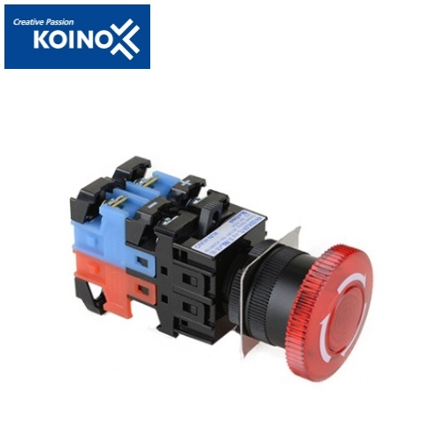 KOINO 건흥전기 KH-2204LER-TL 전압 6V LED 전전압식 조광 누름걸림 돌림복귀 스위치 22파이