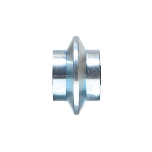 한국캐스터산업 HC-B 203mm(8인치) 볼록 로라만 고정 용접형 V앵글 바퀴 HC-44005