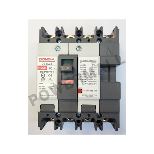 동아 DB64Cb 60A 경제형 배선 차단기 MCCB