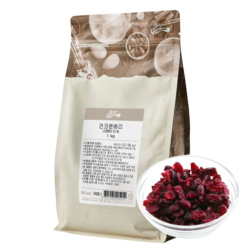 [대용량알뜰팩]건크랜베리(건조크랜베리/Cranberry/1kg)