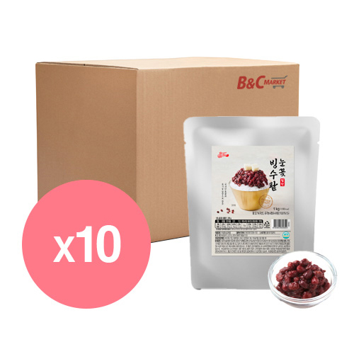 [브레드가든]덜단 눈꽃빙수팥(1kg/10개입/박스)