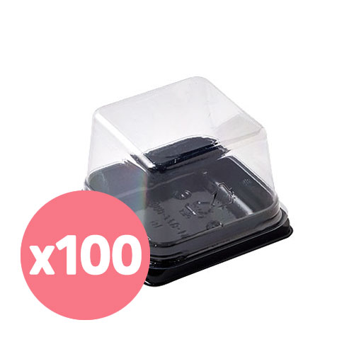 화과자케이스(100개/블랙)