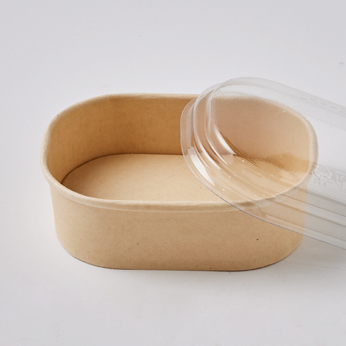 타원형 미니디저트용기 크라프트 SET 100개입 (105*80*35)