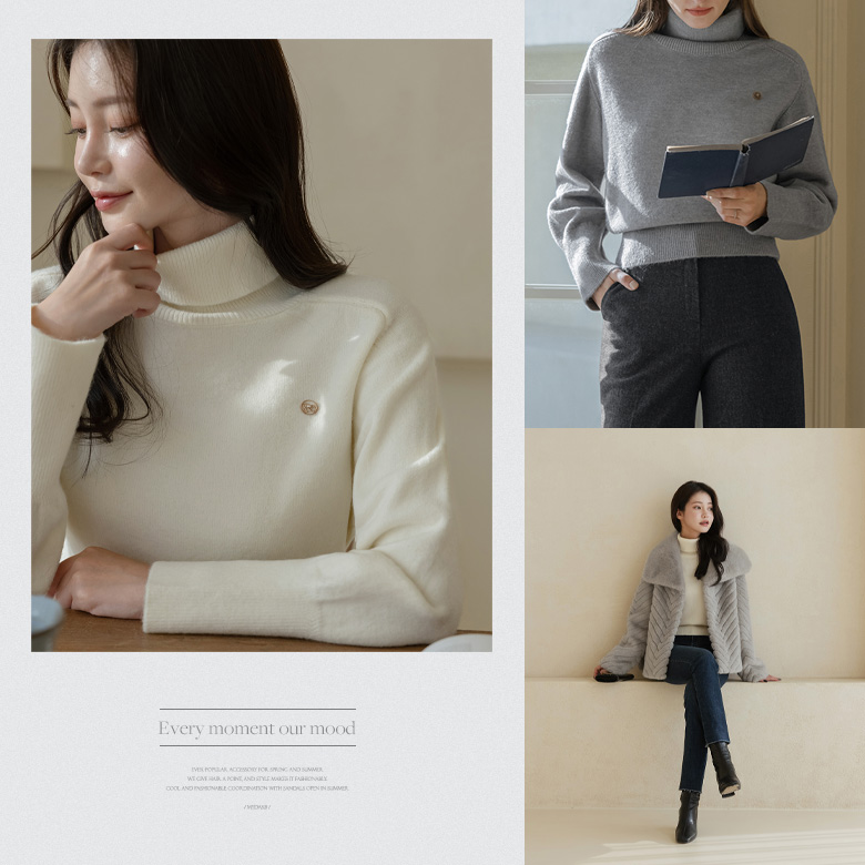 오하 심볼 폴라 니트