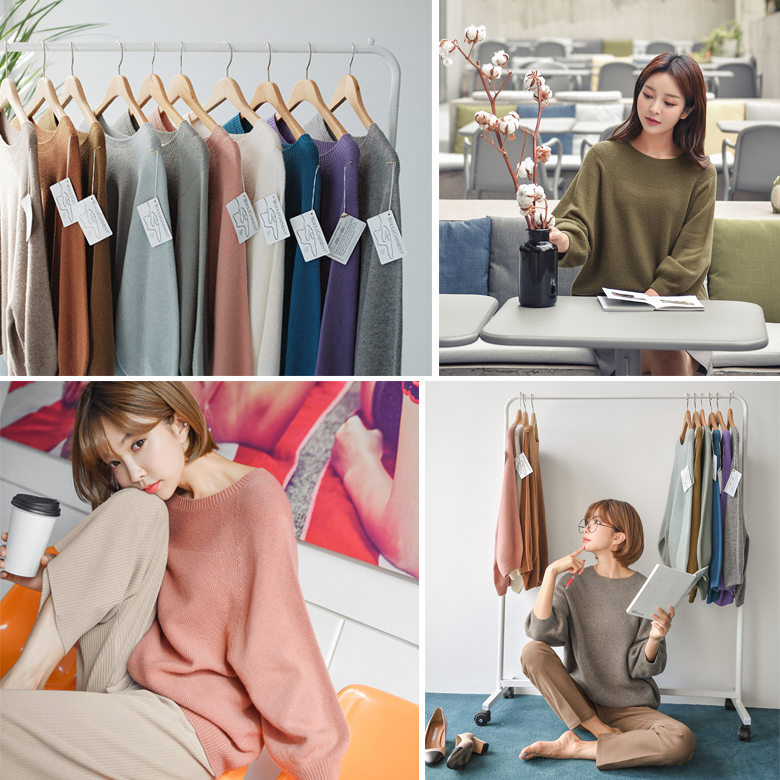 [홀가먼트] 콜스 캐시미어 울 니트