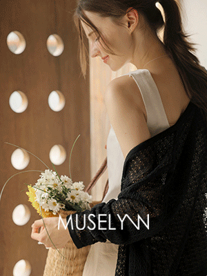 [뮤즈린] 파라오 브이넥 스카시 가디건