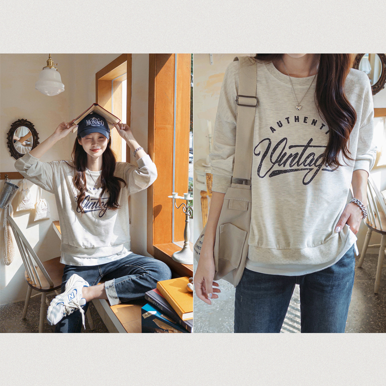 메닌 레이어드 맨투맨