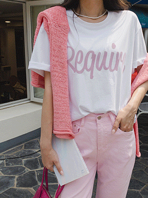 리콰이어 후로킹 티셔츠