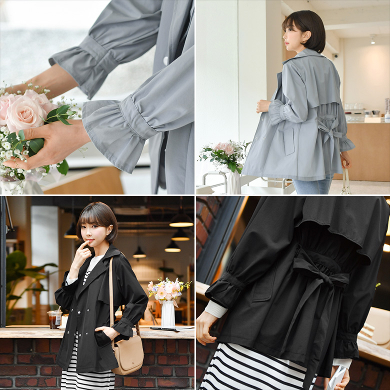 토비 셔링 트렌치 자켓