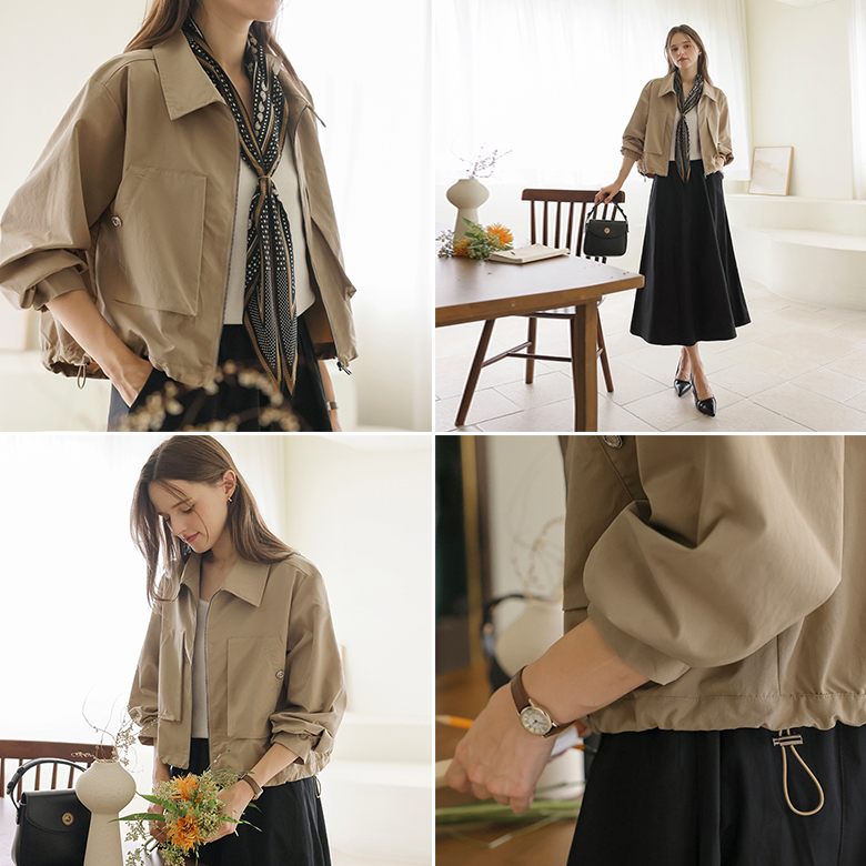 [뮤즈린] 브올 실버버튼 스트링 점퍼