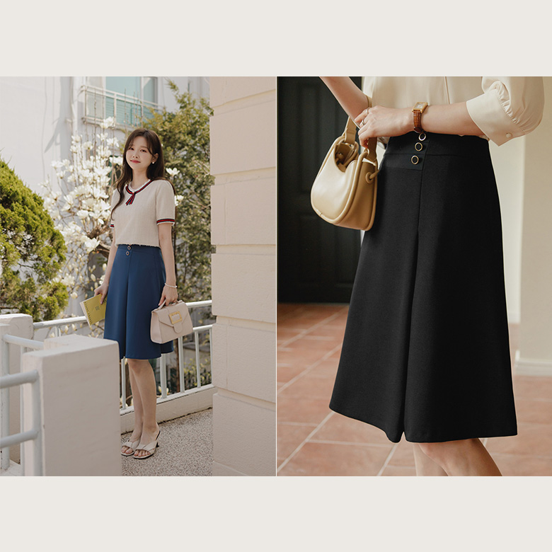 도카 플레어 A라인 스커트