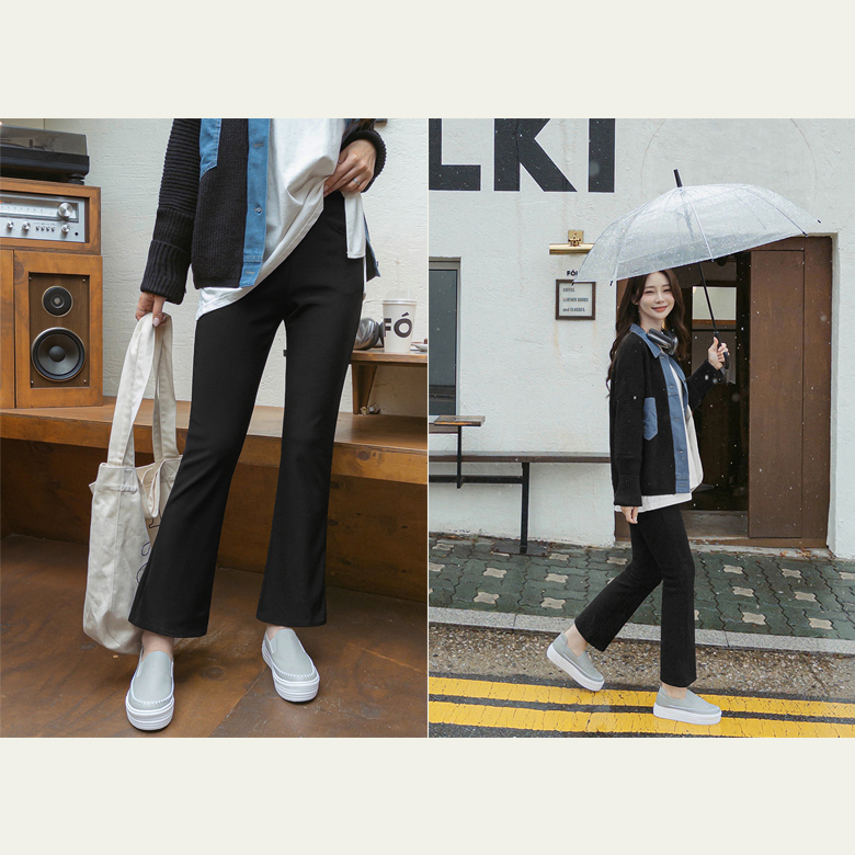 티미 쫀쫀 부츠컷 팬츠 [밴딩]