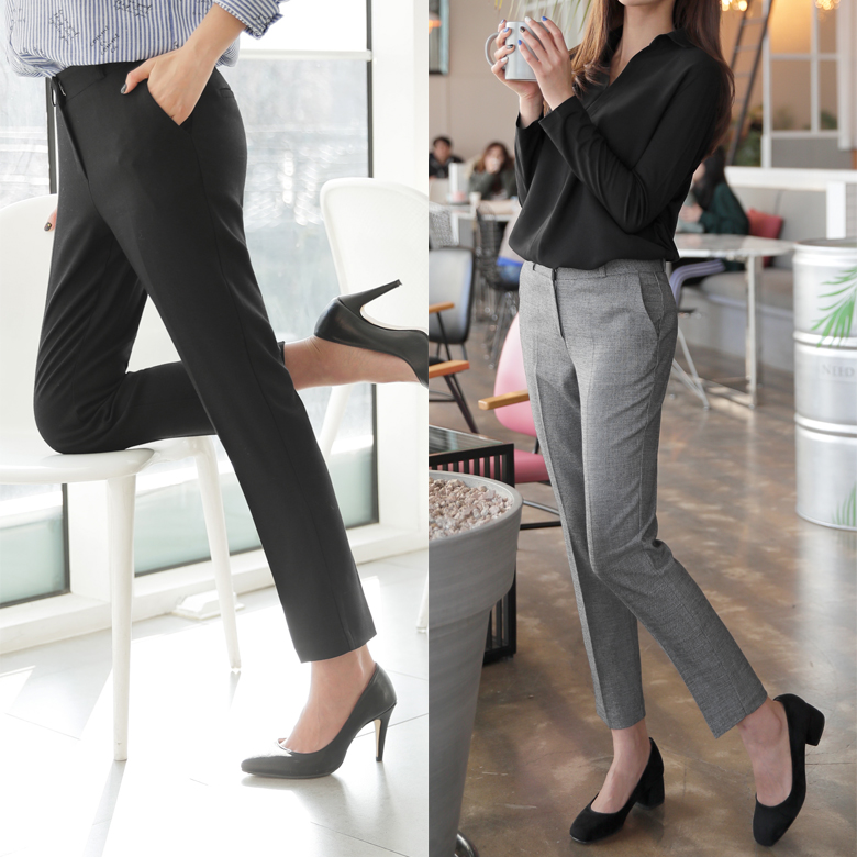 짱짱 슬림 스판 슬랙스